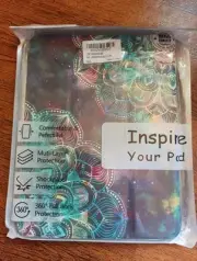 New iPad Pro 11" Case (2021 3rd, 2020 2nd, 2018 1st gen) Mandala Boho Cosmic