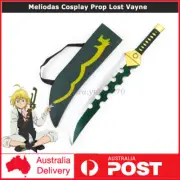 Anime The Seven Deadly Sins Meliodas Cosplay Prop Lost Vayne Wooden Replica
