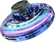 Hand Operated Drones, Mini Flying Ball Toys, Helicopter Toys with 360° Rotating and Shining LED Lights for Kids and Adults Outdoor Fun (Black) – Perfect Hover Ball for Boys and Toys Great Gifts Boys and Girls.