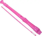 UPKOCH 1 Set Soprano Recorder for Beginners Music Flute with Cleaning Rods Stylish Design for Teens Wind Instrument for Practice and Performance