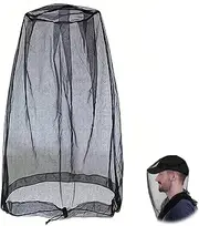 Pack of 2 Mosquito Net Head, Insect Protection Mosquito Net Travel, Full Head Protection Mosquito Net, High Breathability Mosquito Protection Clothing Suitable for Outdoors, Camping