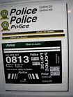 Quebec Canada Police Car Decals 1:10 RC Scale Custom