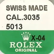 ROLEX FACTORY NEW SEALED THIRD WHEEL 3035 5013
