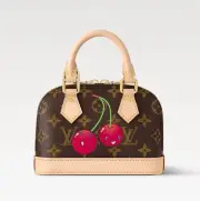 Japan Louis Vuitton X Takashi Murakami 2025 Alma Nano Cherry M13416 New