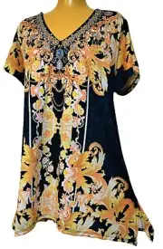 TS TAKING SHAPE plus size S / 16 Venice Lido Top stretch glam NWT rrp$130!