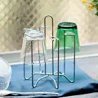 Cup Drying Rack Sturdy Glass Bottle Holder for Glasses Coffee Cup Countertop