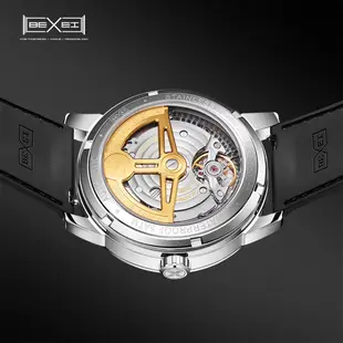 【WANgT】BEXEI 貝克斯 9167 動力儲存 太陽紋錶盤 日期顯示 夜光 全自動機械錶 手錶 腕錶