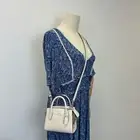 Coach CO974 Andrea Mini Carryall IN Chalk