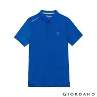 在飛比找Yahoo奇摩購物中心優惠-GIORDANO 男裝G-MOTION涼感POLO衫-13 