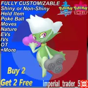 Pokémon Sword and Shield ✨ Shiny Roserade ✨ W/ Best 6IV Customizable