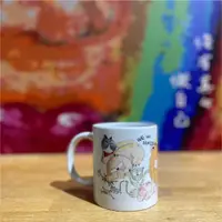 在飛比找蝦皮購物優惠-【Catnion洋蔥貓】雪白質感馬克杯+陶瓷杯墊 平口馬克杯