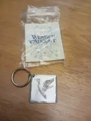 WENDELL AUGUST FORGE KEYCHAIN, DUCK, NOS, ALUMINUM, GROVE CITY PA