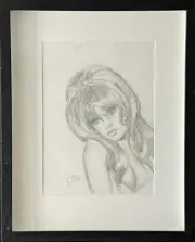 Glenn Barr Original Art Illustration - Large Pencil Drawing, Framed & Published