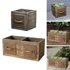 Wooden Planter Box Flower Container for Wedding Decor Housewarming Present