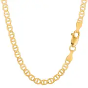 10k Yellow Gold Mariner Link Chain Bracelet, 5.1mm