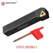 1P STGCL2020K11 CNC Lathe Tools External Turning Tool Holder For TCMT 110204