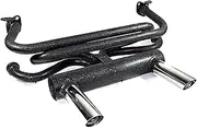 IAP Performance VWM001468B Performance Header and Muffler Combination Compatible with Select Volkswagen Type 1 Beetle 1966-1972, Karmann Ghia 1966-1972