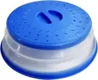 Microwave Plate Cover 10.5 Inch Collapsible Food Plate Lid Cover - BPA Free, Eas