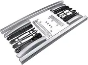 Compatible for Mitsubi ASX RVR Roof Rack/roof Rail/roof Bar, Fix by Screws Instead of Adhesive,2011 2012 2013 2014 2015 2016 2017 2018 2019(Silver)