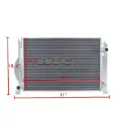 3 Rows Front Mount Radiator for Audi S4 B6/B7 03-08/RS4 B7 4.2L M/T 06-08 (for: Audi)