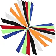 [Ipetboom] 24pcs Sports Headband Headbands Men Headband Tie Headband Sports Head Tie Men Football Hairband Tie Head Bands Moisture Wicking Headband Tie Sweatband Headband Polyester