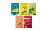 The Saem [1+1] The Saem Natural Mask Pack 1 sheet (choose 1 of the 5 types of Aloe/Lemon/Green Tea/Honey/Pomegranate)