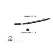 Redback Sports Pipes to suit GM Comm VT-VY V6 All Models 2 1/2” Tailpipe - STR124TP