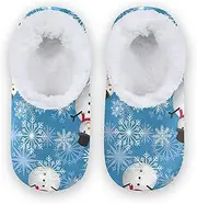 [Caihoyu] Kids Girls Boys Closed Back House Slippers Coral Fleece Anti-Skid Sole House Shoes Hotel Travel Bedroom Airplane Party