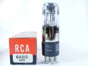 1 x RCA 6AB5/6N5 tuning indicator, brand new in original box. (NOS/NIB)