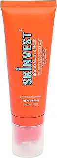 [SKINVEST] Bomb Bum Body Cream 100gm Helps for Visibly Tightens Skin Appearance & Reduces Stretch Marks Breaksdown Cellulite Hydrates Skin with 5 Metallic Balls Massage Roller Formulated for Indian Skin and All Genders