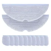 12 Pcs Mop Cloth for S7 S7+ S7 MaxV S7 MaxV Plus S7 MaxV Ultra Q7 Max+ Series Robot Vacuum Cleaner