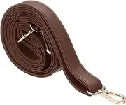 uxcell Leather Purse Strap Replacement Crossbody, 27.6-51.2 Inch Adjustable Bag Strap Purse Straps for Women Crossbody Bags Shoulder Bag Handbag, Coffee