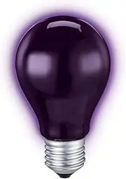 UV Purple Light Bulb Globe Screw 60W 220 - 240V E27 Lamp Energy Saving 600 Lumen