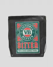 [Victoria Bitter] Victoria Bitter Men's Surge Eco Bag in Black One Size Black
