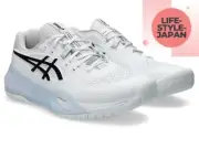 ASICS GEL-RESOLUTION X (All Court) 1041A481 100 White/Black Men Tennis Shoes