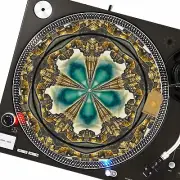 Metropolis Slipmat Turntable 12" for DJ Vinyl LP Audiophile