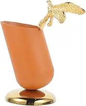 ORFOFE Stainless Steel Fruit Pick Holder Decorative Appetizer Skewers Dispenser for Home Bar