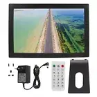 Digital Photo Frame 17in Remote Control 1080P Video Picture Play Music Clock Set