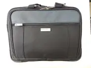 Kenneth Cole Reaction Top Zip Business Computer Case Black New