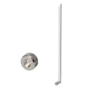 2.4GHz 10dBi White Omni RP-SMA WiFi Antenna for WiFi Router Extender Booster AP