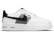 Nike Air Force 1 LV8 (GS) Low Mesh Pocket White Black 7Y DH9596 New with Box