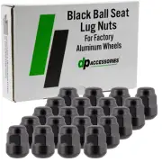 Black Lug Nuts for 2011-2016 Honda CR-Z with Factory Wheels (for: Honda)
