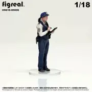 HS018-00006 figreal 1/18 Police Officer Japan painted figure Diorama police car