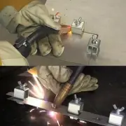 Precision Welding Fixture with Adjustable Positioner 8Pcs Butt Welding Clamps