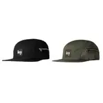 { POISON } LESS SQUARE LOGO CAMP CAP (RIPSTOP) 軍用面料 金屬拉鍊五片帽