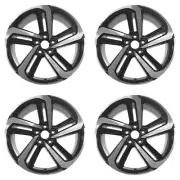 New 19" Replacement Wheels Rims Set for Honda Accord 2018-2022 Machined Black (for: Honda)