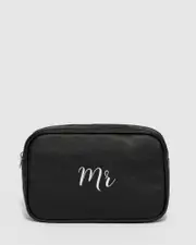 Black Mr Cosmetic Case