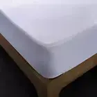 Smooth Mattress Protector Fitted Sheet Wateprroof Mattress Cover anti Mites & Wa