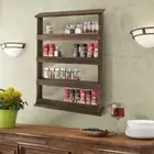 4 Tier Spice Rack Herb Jar Holder For Kitchen Door Cupboard Storage Wall Cabinet