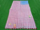 Vintage Kantha Quilt Reversible Lahori Kantha Handmade Cotton Blanket Bedspread